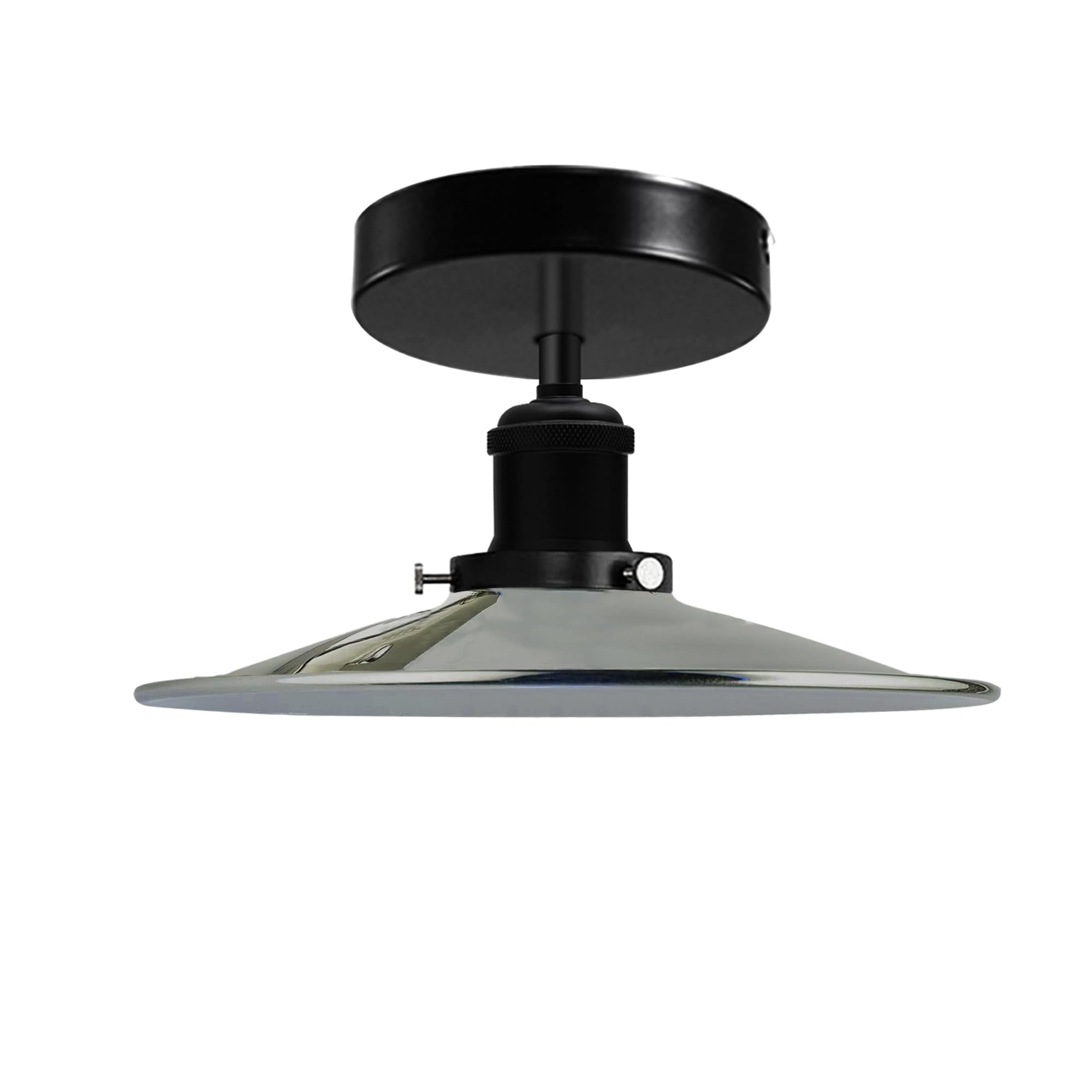 Modern Semi-Flush Mount Industrial Ceiling Light - 6267-12