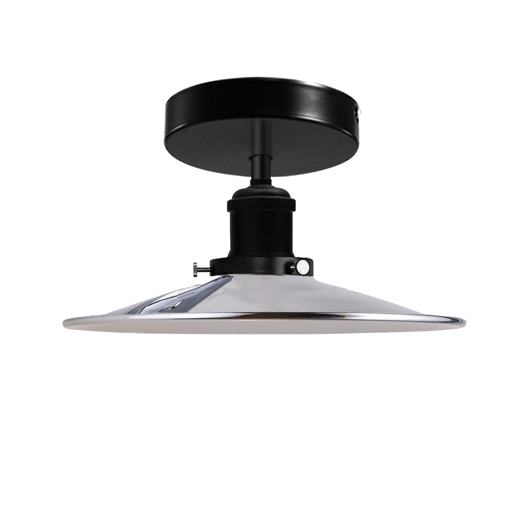 Modern Semi-Flush Mount Industrial Ceiling Light - 6267-8