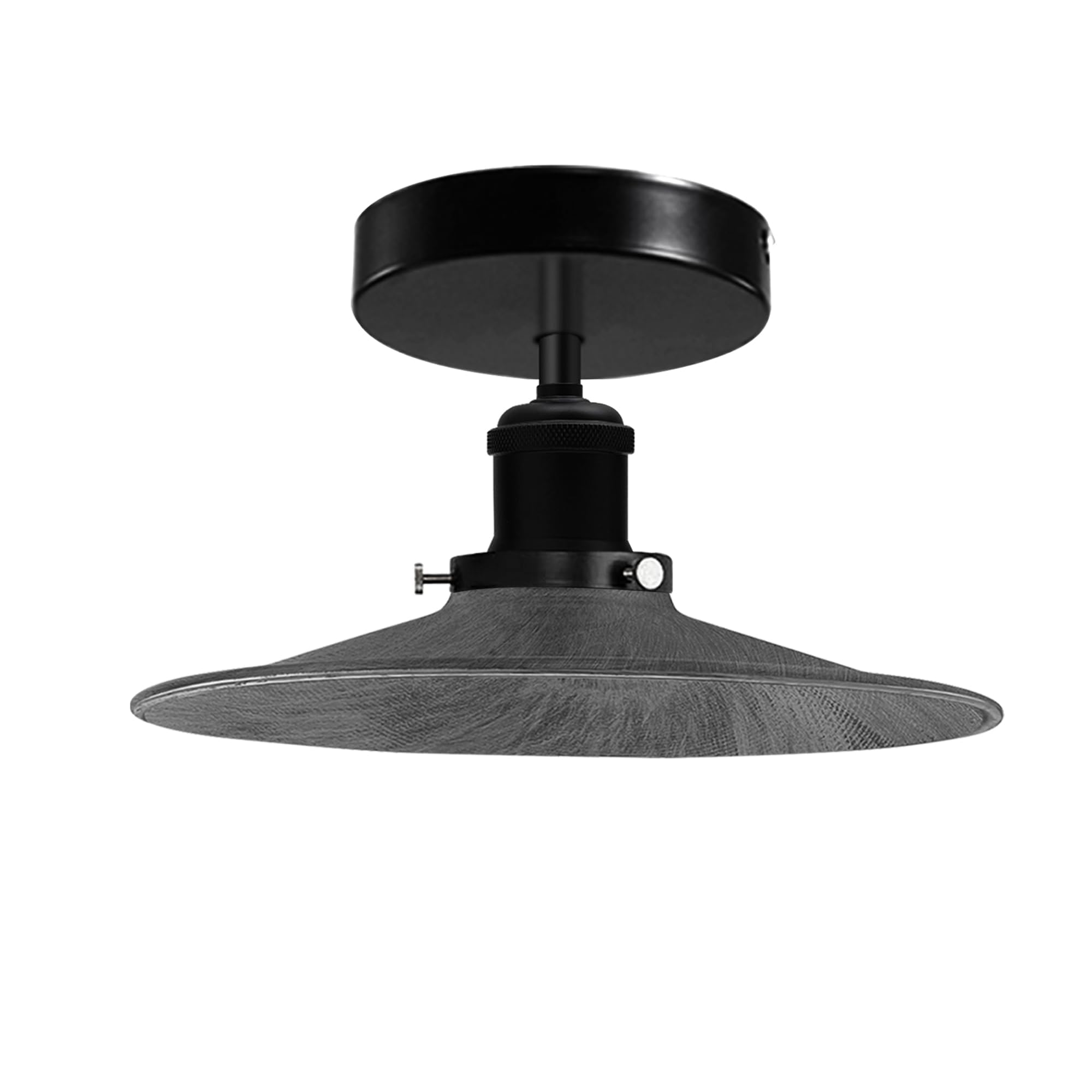 Modern Semi-Flush Mount Industrial Ceiling Light - 6267-7