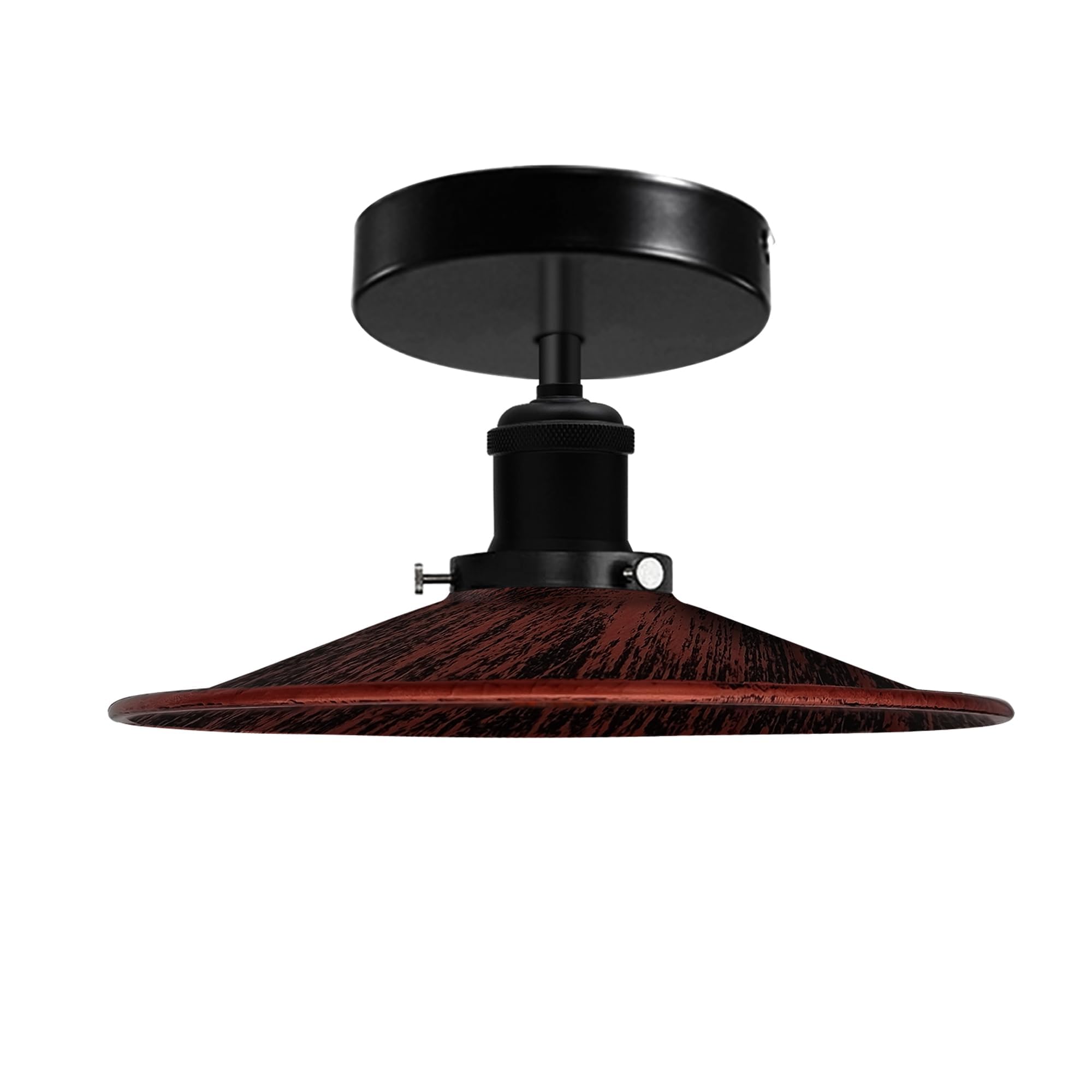 Modern Semi-Flush Mount Industrial Ceiling Light - 6267-11